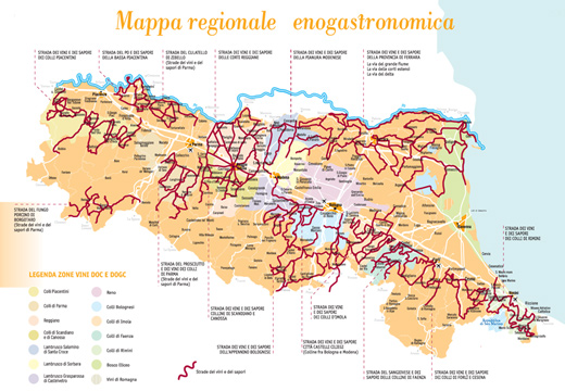 Strade dei Vini e dei Sapori Emilia Romagna