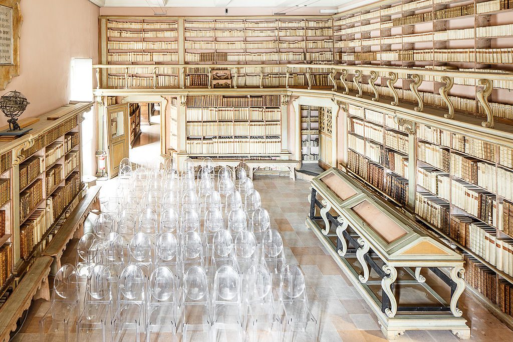 Wiki Loves Monuments Interno Biblioteca Gambalunga, Rimini - Foto di Ivan Ciappelloni