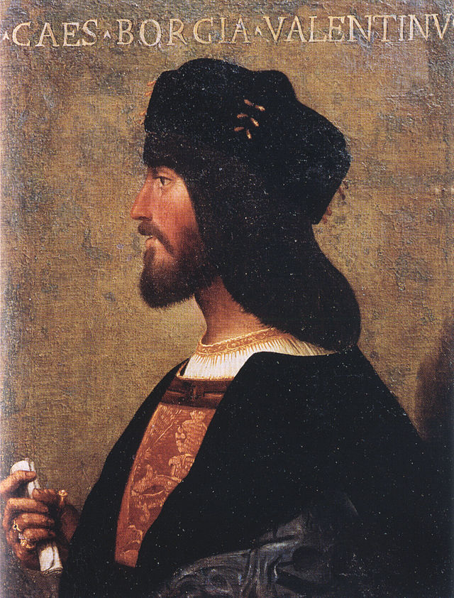 Bartolomeo Veneto - Ritratto di Cesare Borgia