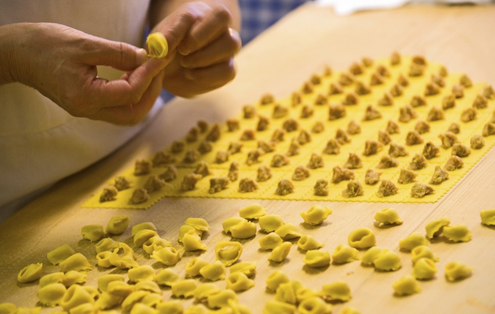 Tortellini fatti a mano