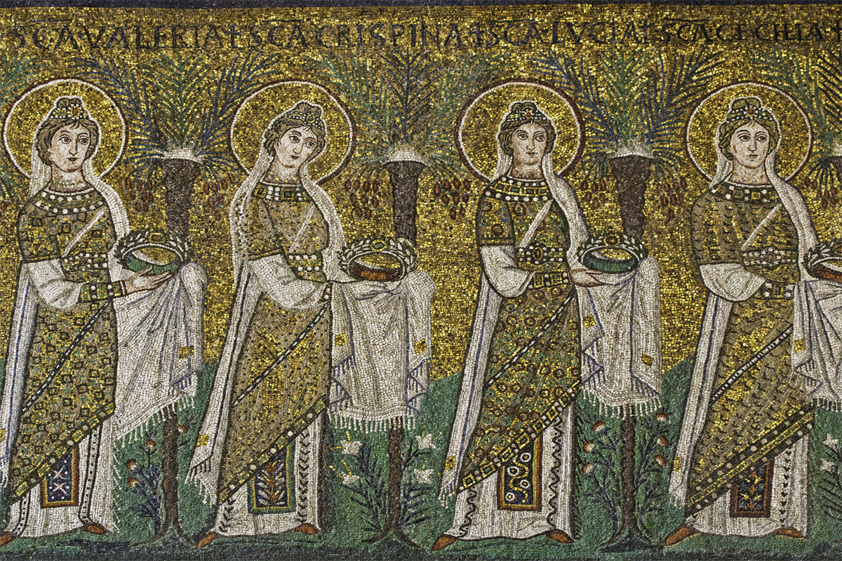 Basilica di Sant'Apollinare Nuovo (Ravenna) - Corteo Vergini