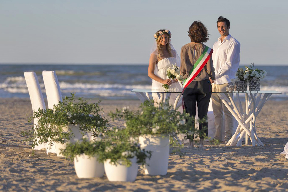 Matrimonio in Spiaggia a Riccione
