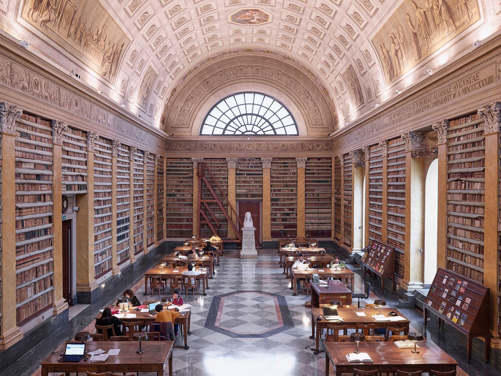 Parma (PR), Biblioteca Palatina (Sala Maria Luigia)
