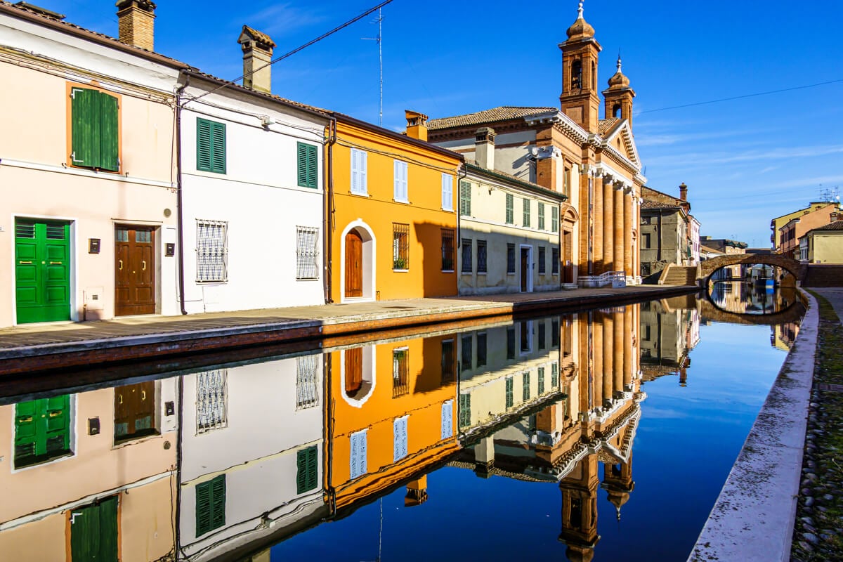 Comacchio (FE). Centro storico