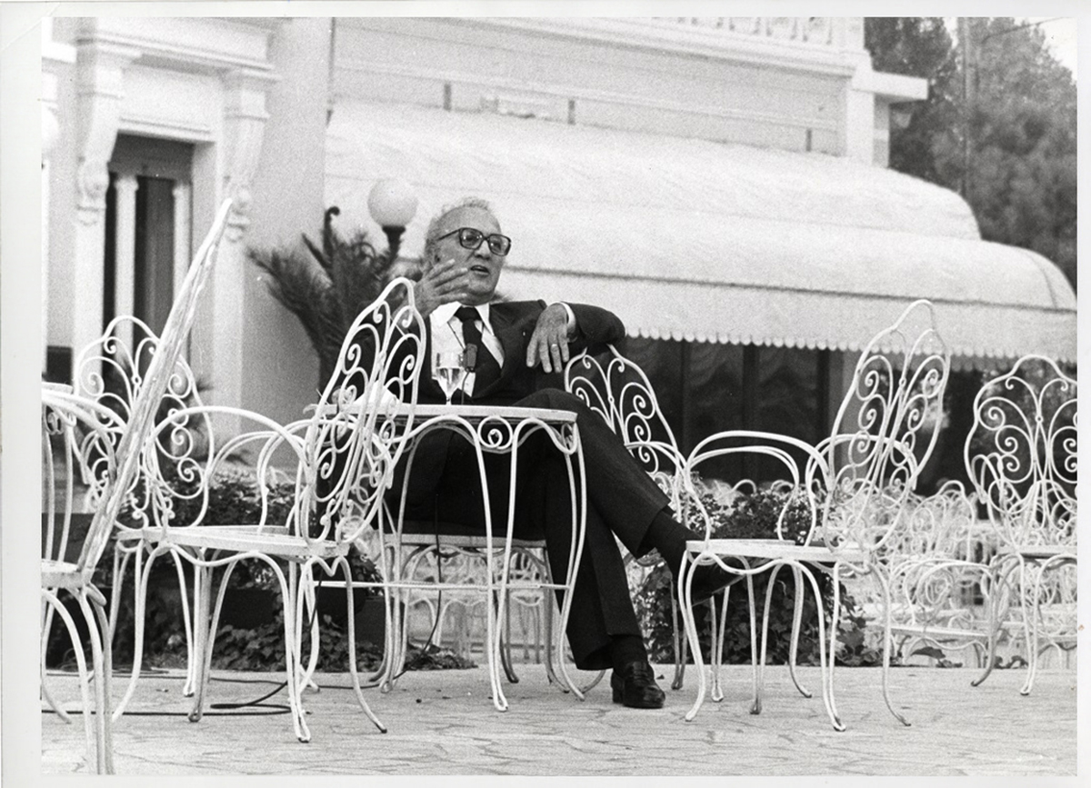 Fellini Day. Rimini, Grand Hotel, 1983