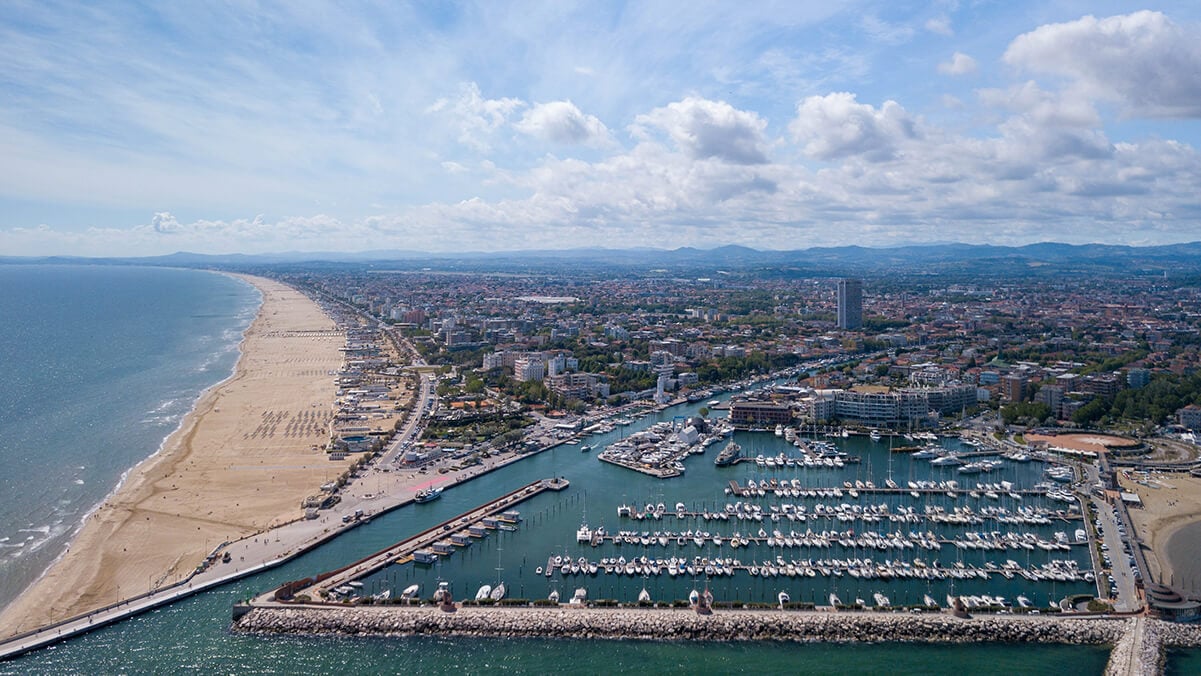 Rimini, Vista dall'alto 