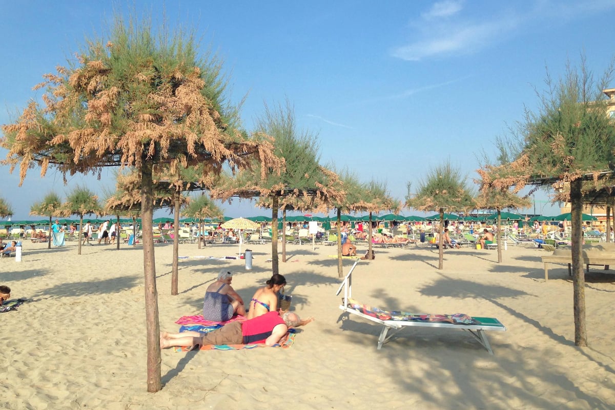 Cesenatico, località Valverde (FC), Spiaggia delle Tamerici