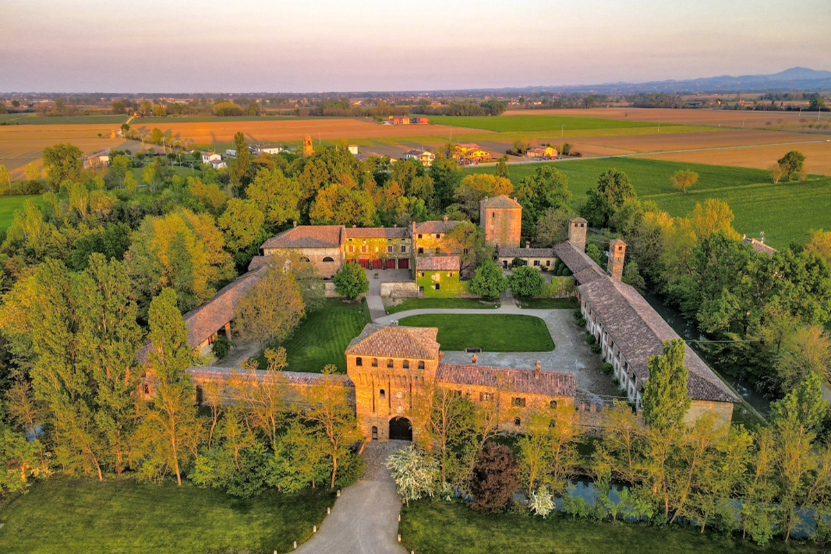 Castello di Paderna (Pontenure, PC) | Foto © castelliemiliaromagna.it