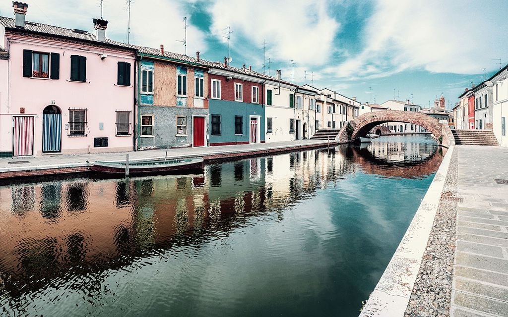 Il borgo di Comacchio (Ferrara)