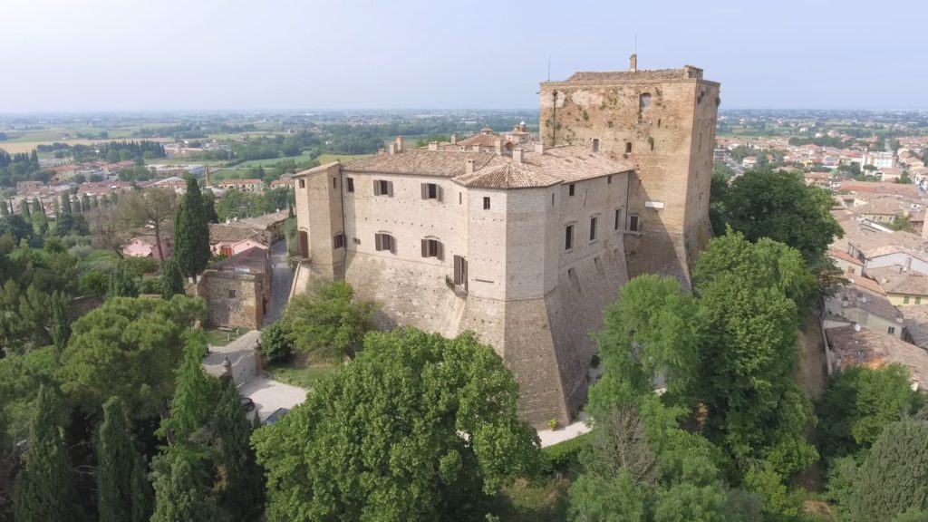 Malatestian castle in Santarcangelo di Romagna (Rimini) | Ph. urcatv cometa film