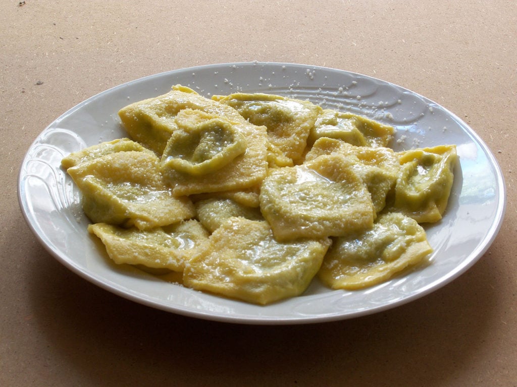Tortelli di erbette