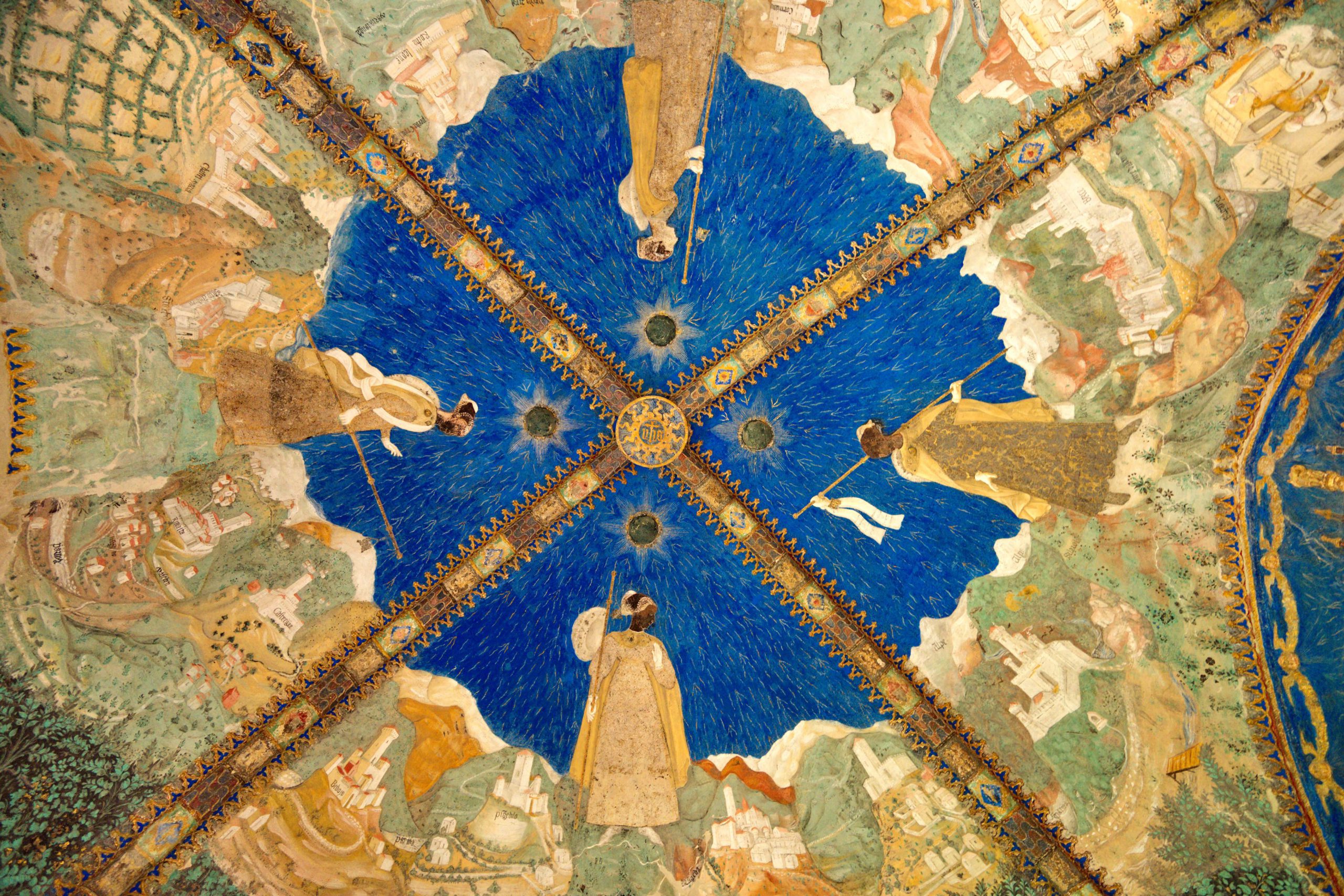 Castello di Torrechiara (Langhirano, PR) - The Camera d'Oro ("Golden Bedchamber")