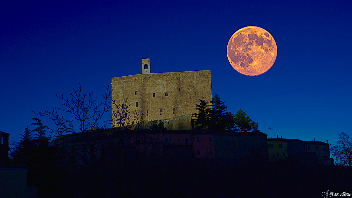 Il palatium di Montefiore Conca | Foto di Vincenzo Ghezzi, via Flickr