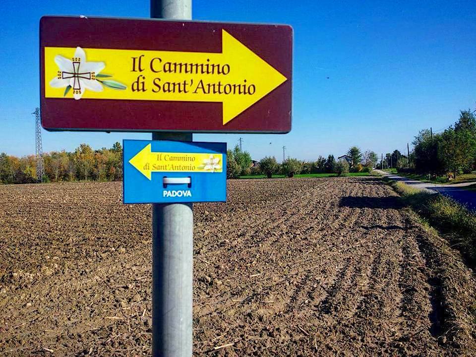 Il Cammino di Sant'Antonio | Segnaletica stradale