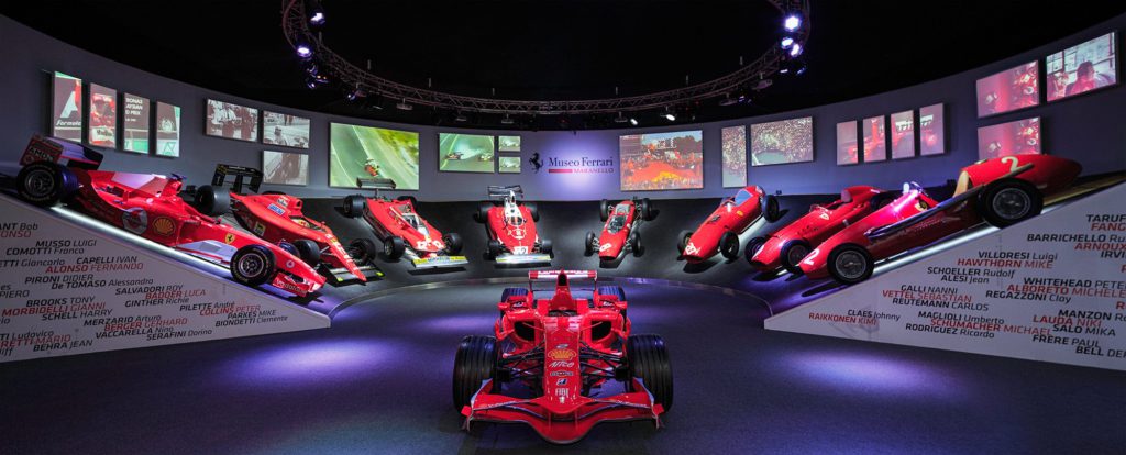 Hall of Victories – Ph. Maranello Ferrari Museum