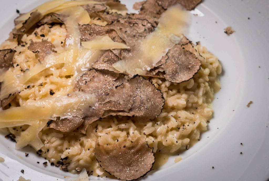 Risotto with Sangiovese and truffle ph FoodFunTravel