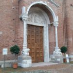 Abbazia di Nonantola, portale, via Facebook