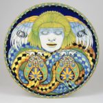 Faenza, Achille Calzi, Piatto con Gorgona – 1918 maiolica – Ph. Museo Internazionale delle Ceramiche in Faenza