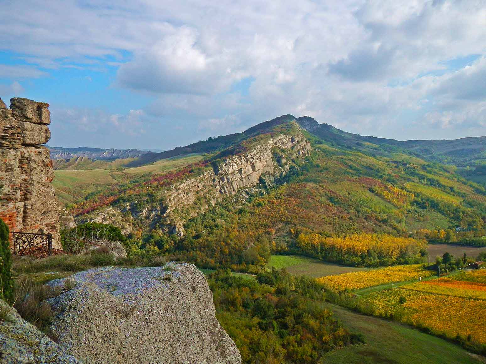 Parco della Vena del Gesso Romagnola, Da Tossignano verso la Riva San Biagio