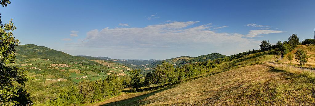 Piacenza, Val Tidone, Panorama - Ph. Terensky