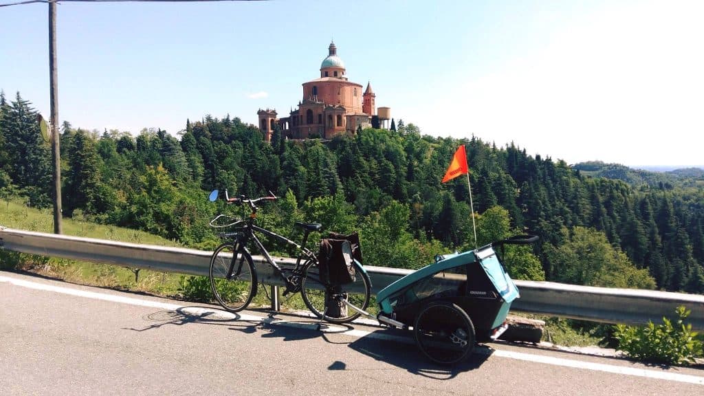 Bologna, San Luca in bici, ph. Dynamo Velostazione