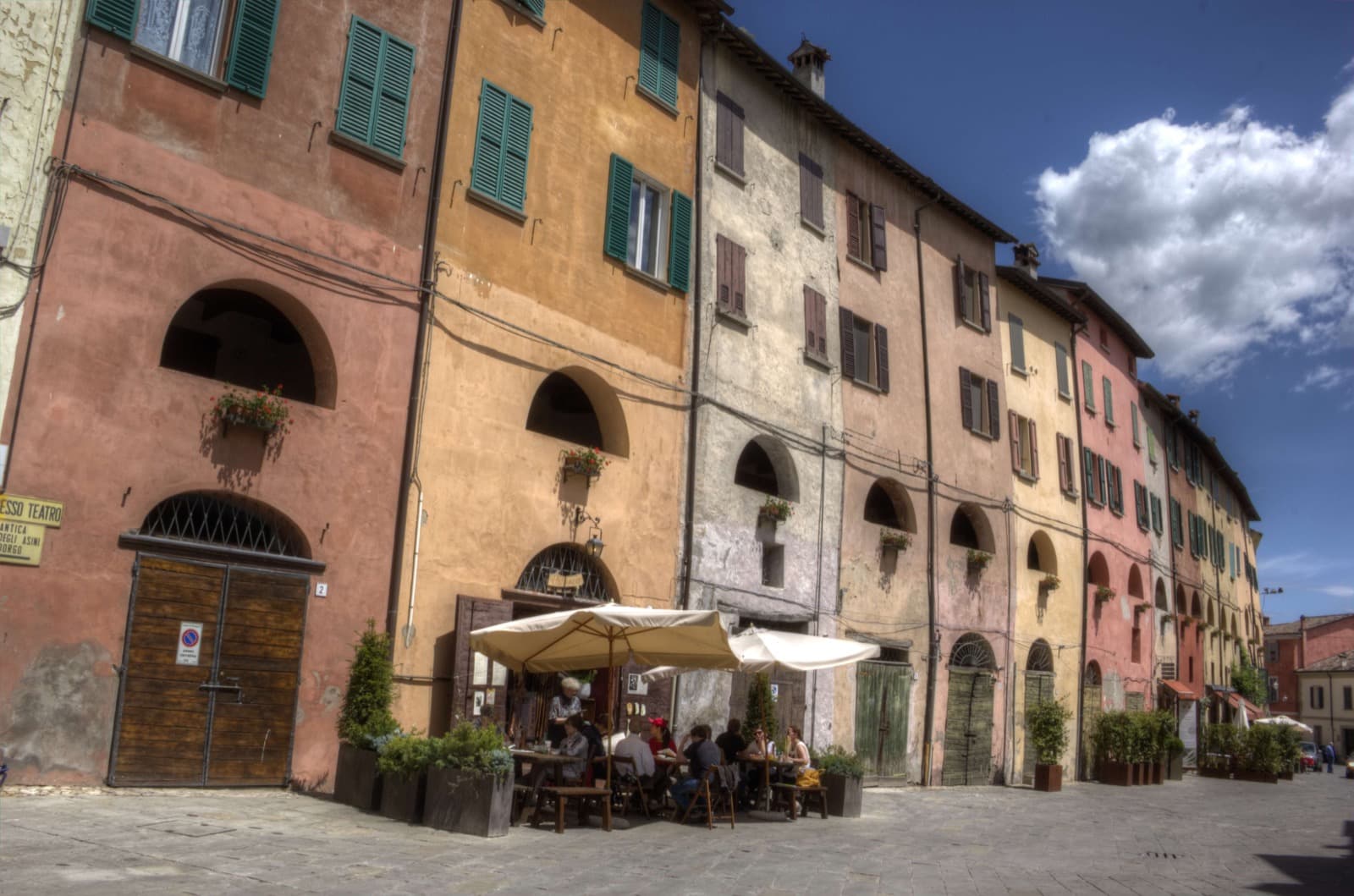 Brisighella, Via degli Asini - Vie di Dante