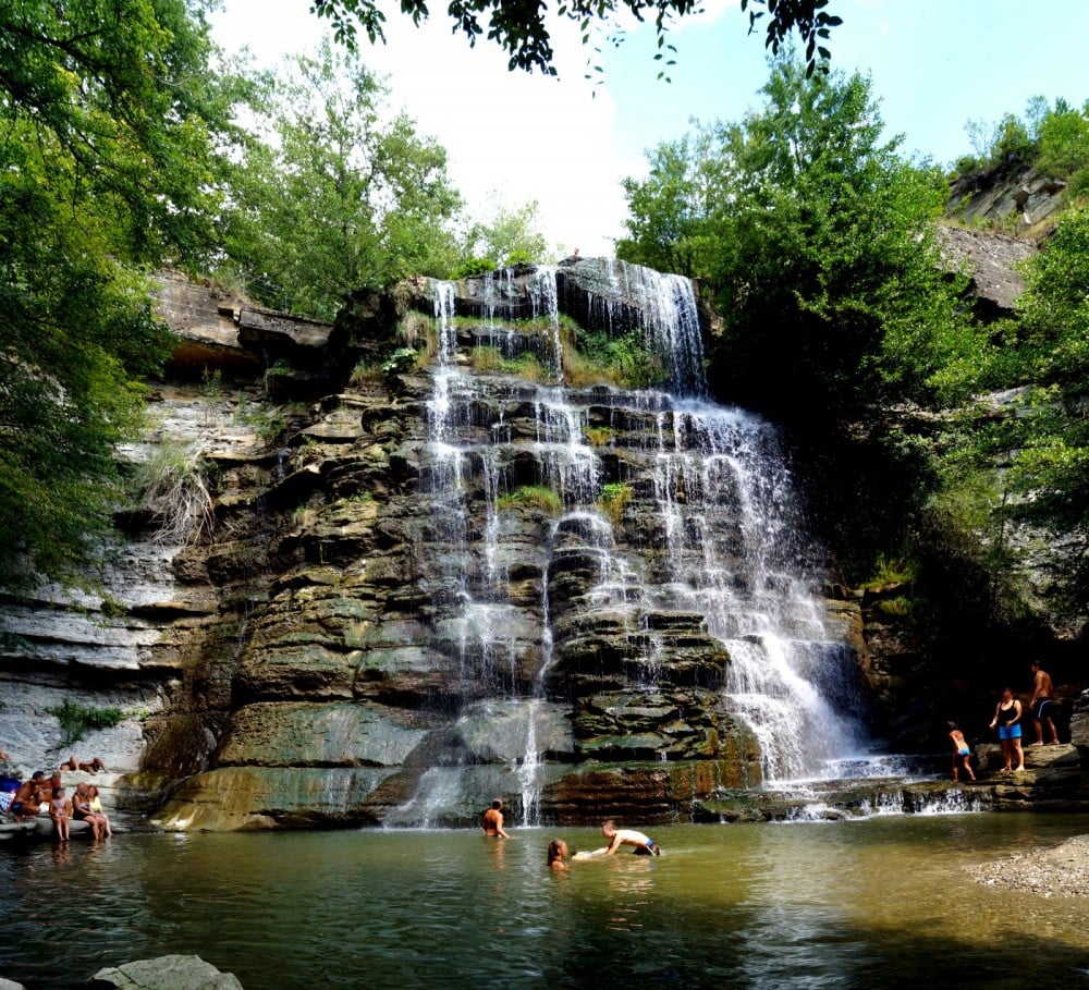 Cascata dell'Alferello via euroterme.com