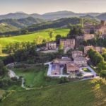 Castello di Tabiano, colline