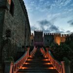 Castello di Tabiano, notturno