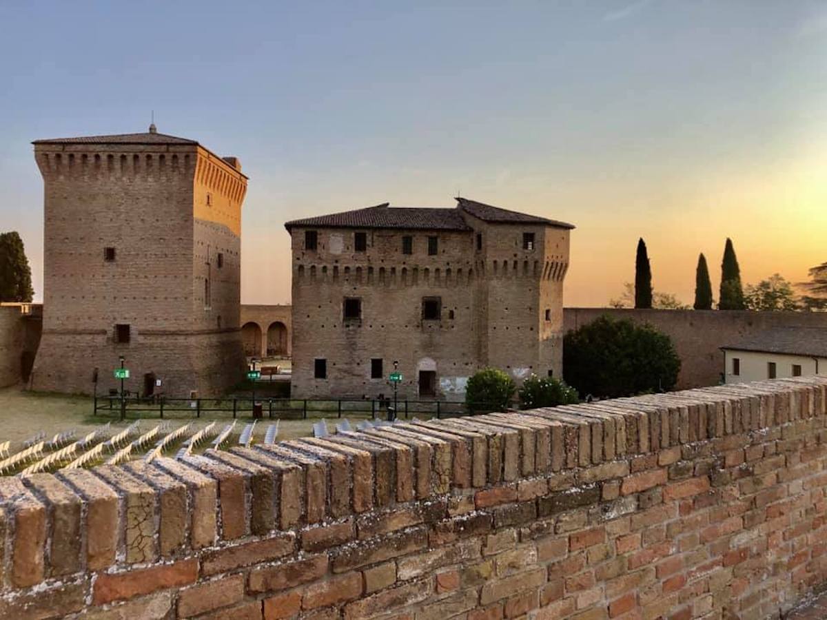 Cesena (FC), Rocca all'alba, Archivio Comune di Cesena, CC_BY_NC_SA 3.0