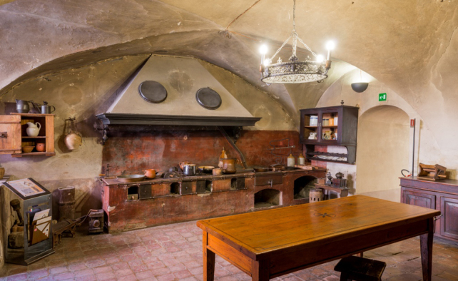 Cucina della Rocca di Dozza