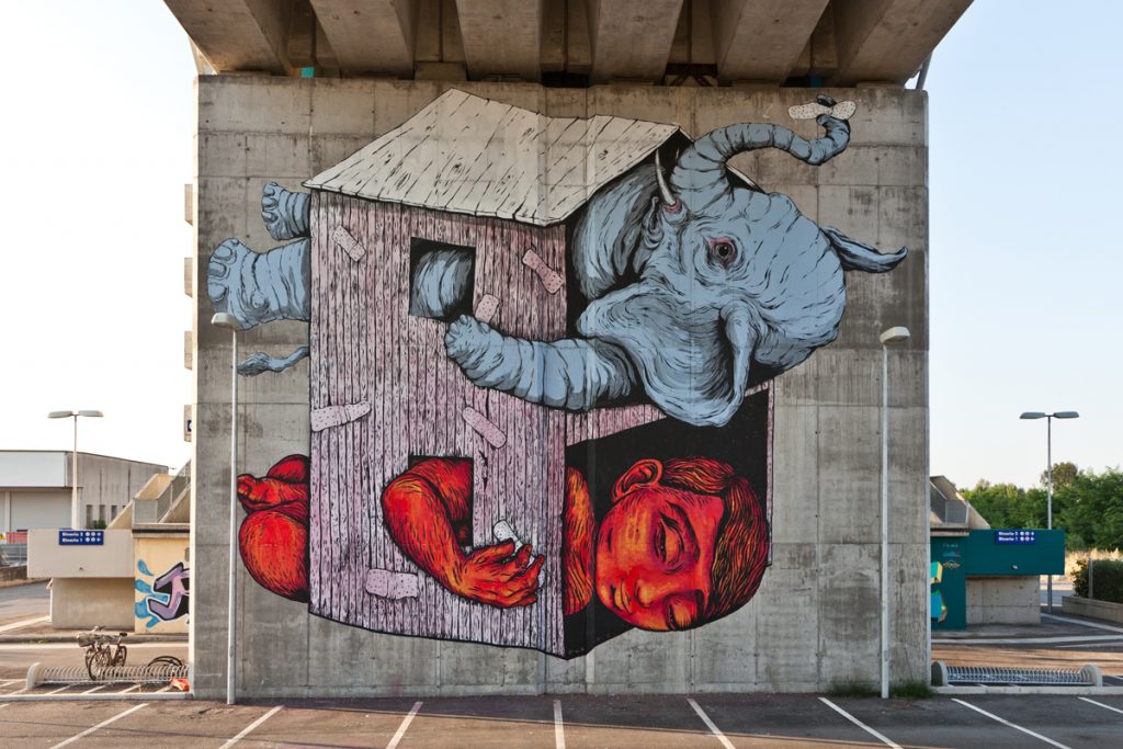 Ericailcane & Bastardilla | Icone, Camposanto di Modena | Photo by Artribune