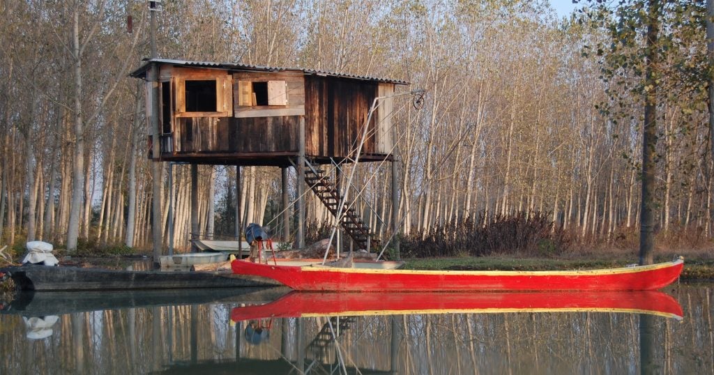 Gualtieri Fishing Huts | Ph.Stefano Zardini