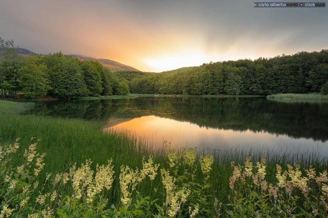 Lago Pranda, Cerreto Laghi Ph. @carloalberto.conti via Instagram