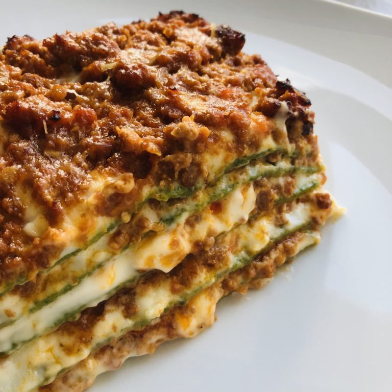 Homemade Lasagne alla Bolognese