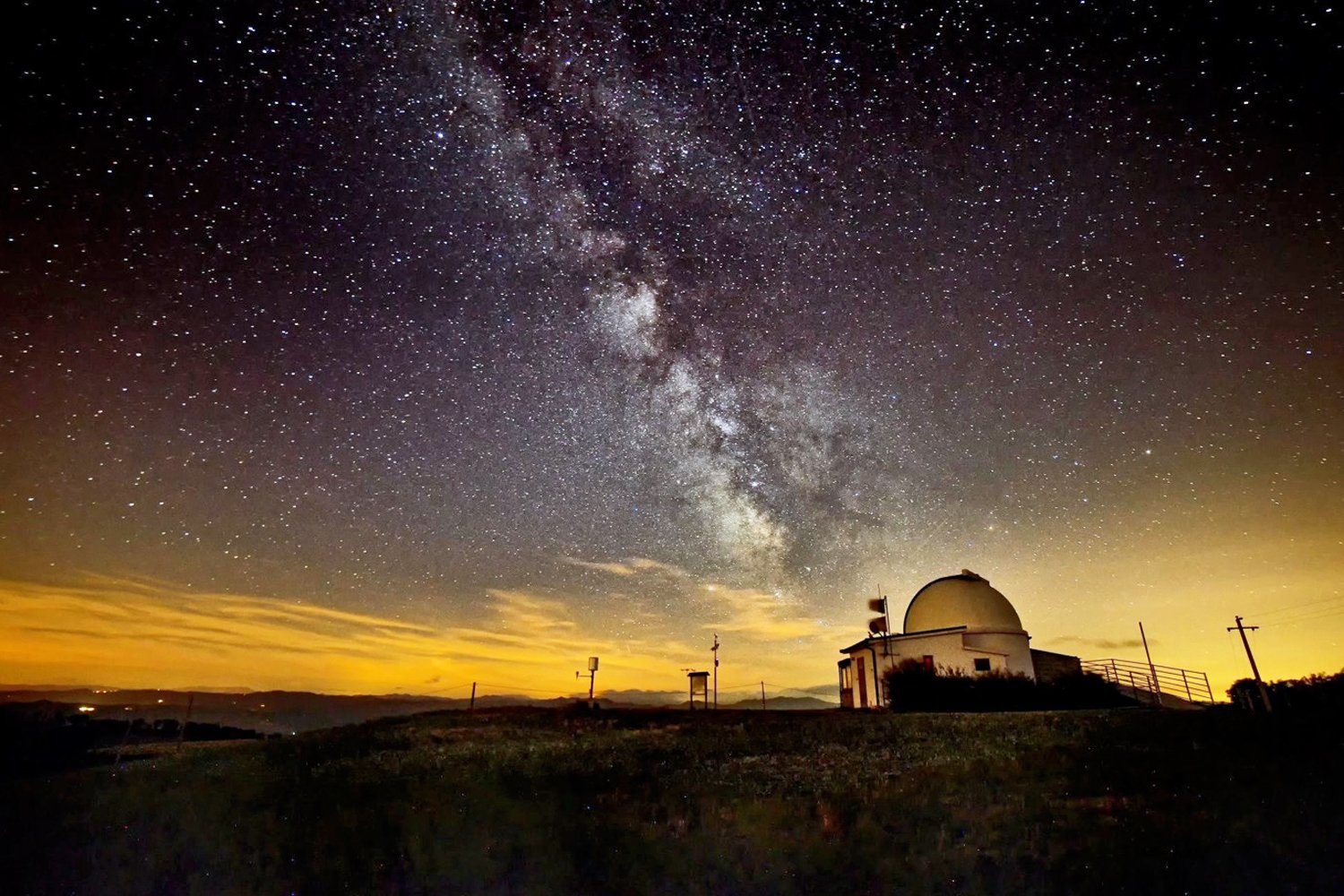 Astronomical observatory of Monte Romano (Brisighella, Ra)