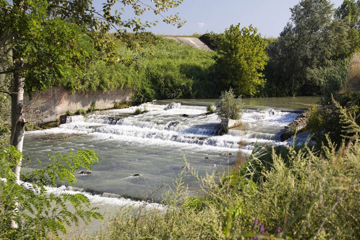 Along the Lamone River | Muraglione waterfalls (Bagnacavallo)