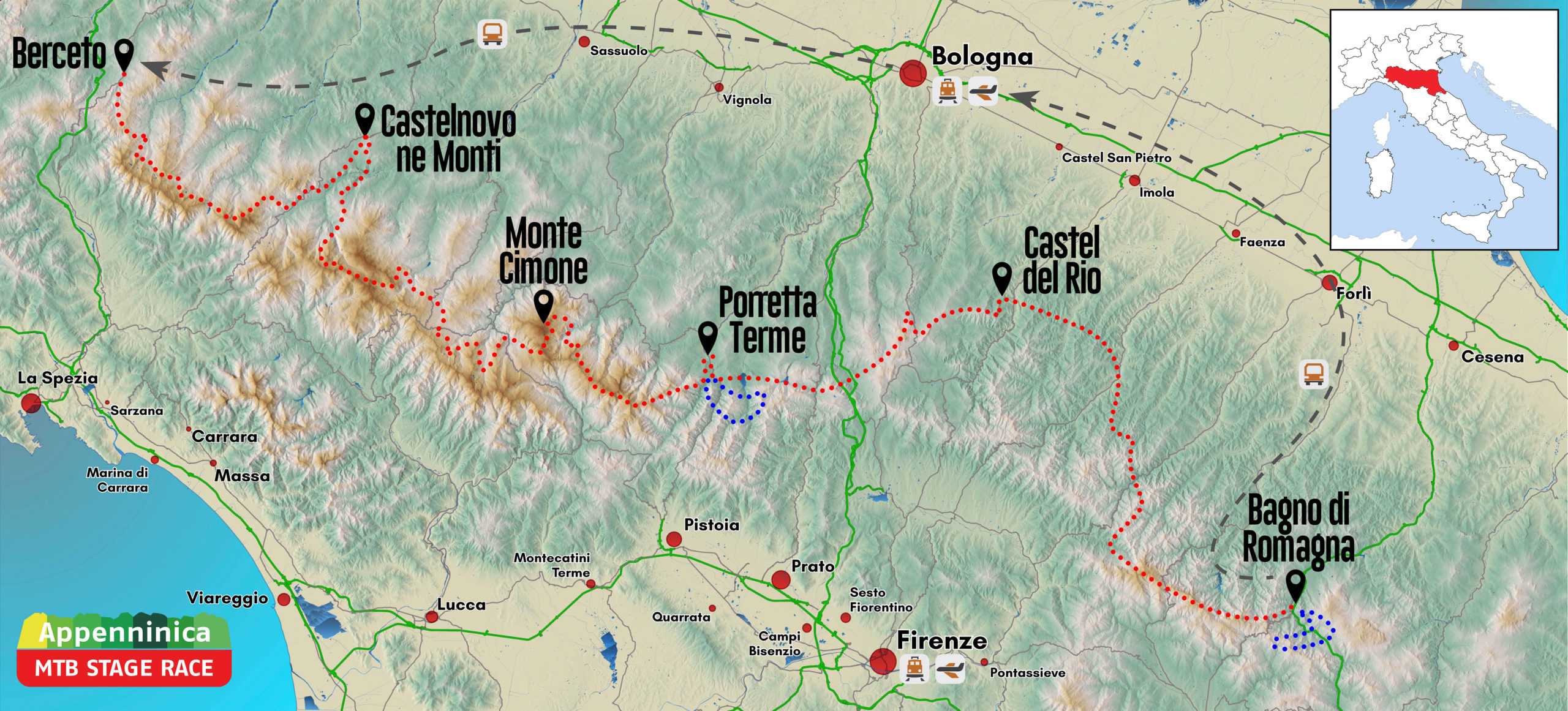 Mappa AppenninicaMTB
