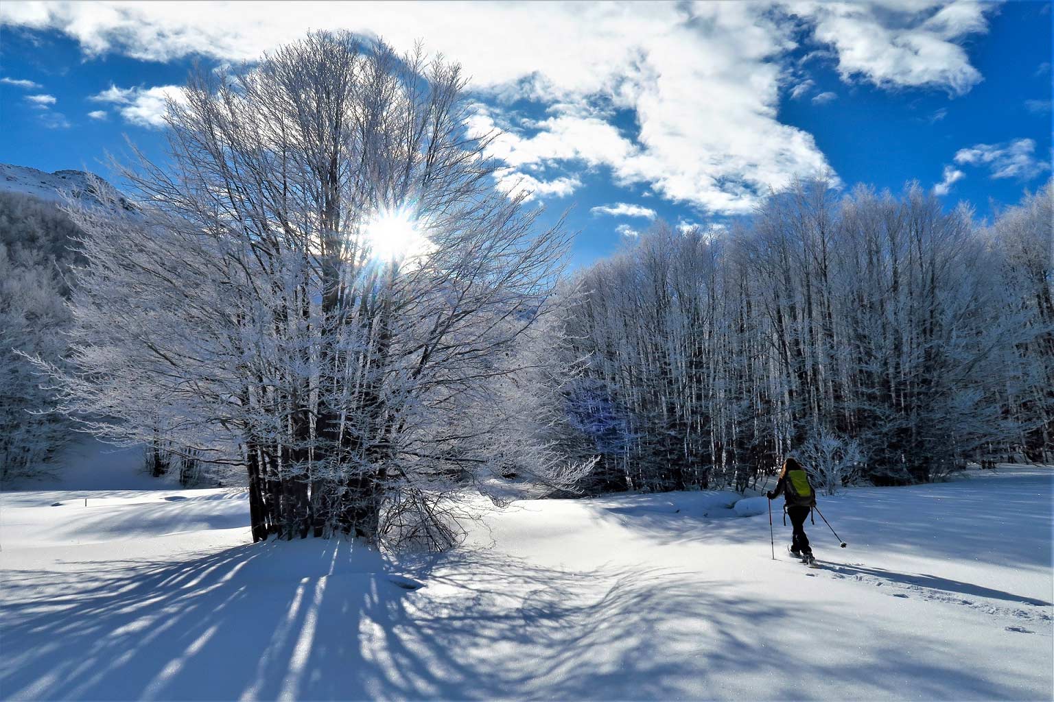 Snowshoeing in Emilia Romagna, Modena Apennines - Ph Modenatur