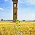 Molinella (BO), campanile dell’antico villaggio di Durazzo, ph. @alberta.58