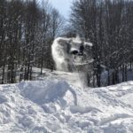 Backflip sul Monte Caio, Schia