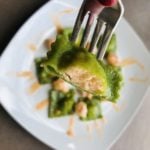 Nettle Ravioli with Prawn Filling | Ph. FedeCortezzi