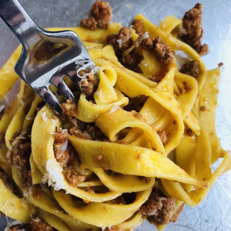 Ragù alla Bolognese: the original bolognaise sauce