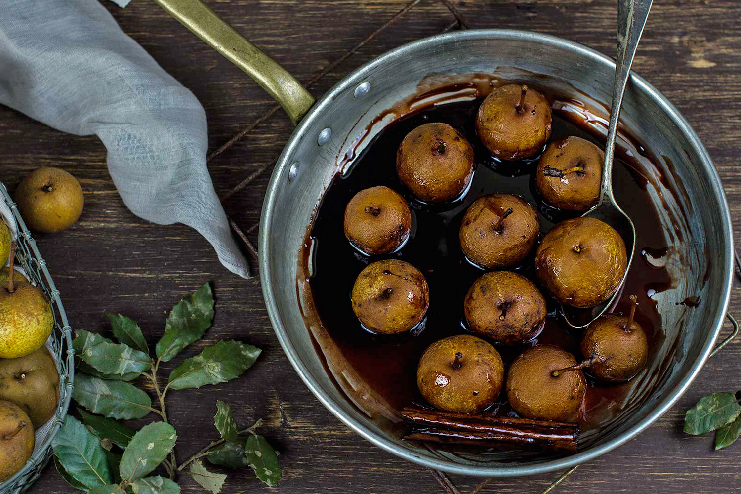 Pears and Sangiovese | Photo © latagliatellanuda.ifood.it 