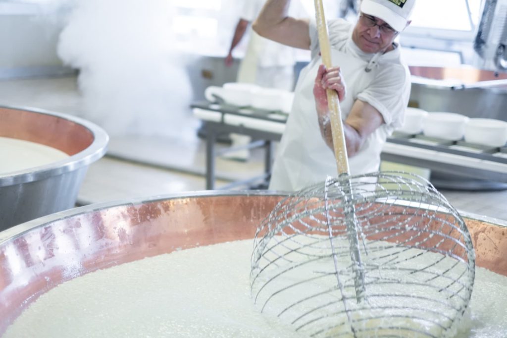 Parmigiano Reggiano, processo produttivo
| Credit: Camilla Bertuzzi