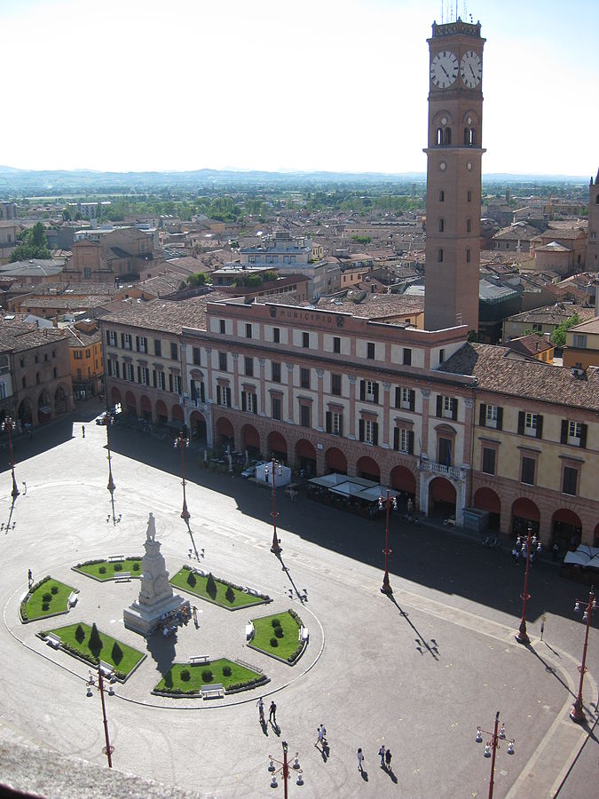 View of Forlì, from the Tower of the Mercuriale