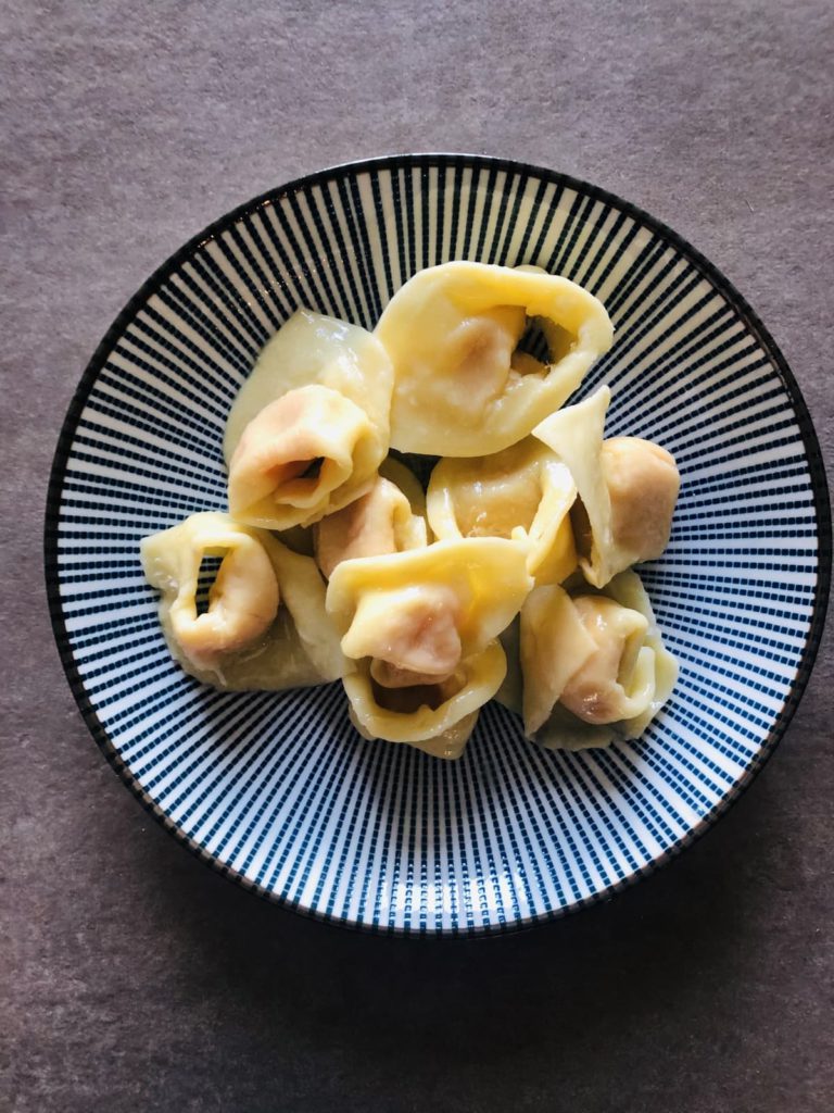 Homemade Pumpkin Cappellacci from Ferrara