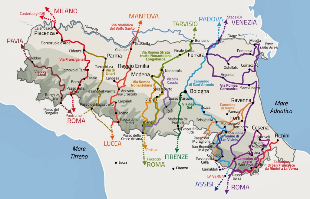 Route Planner in Emilia Romagna Route Planner
