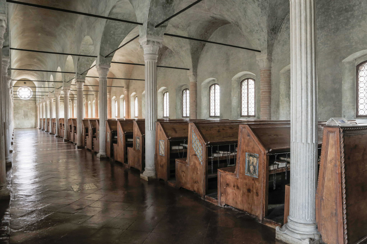 Biblioteca Malatestiana Cesena (Sala del Nuti) | Foto di Marco Boschetti