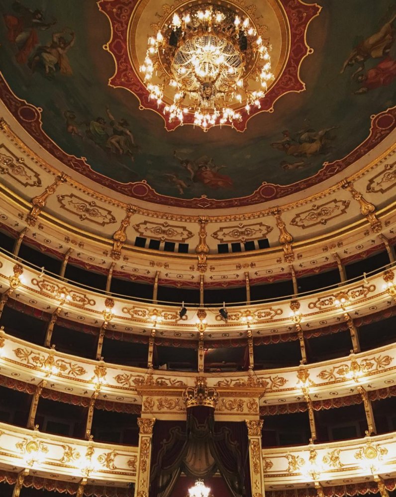 Il Teatro Regio di Parma, sede della presentazione Guida Michelin 2017